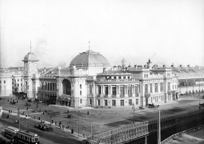 Tsarskoye Selo Railway Station, St Petersburg, after 1904 by Russian Photographer